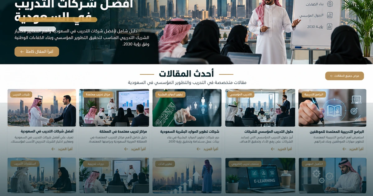 بناء خطة سنوية للبرامج التدريبية داخل المنشأة