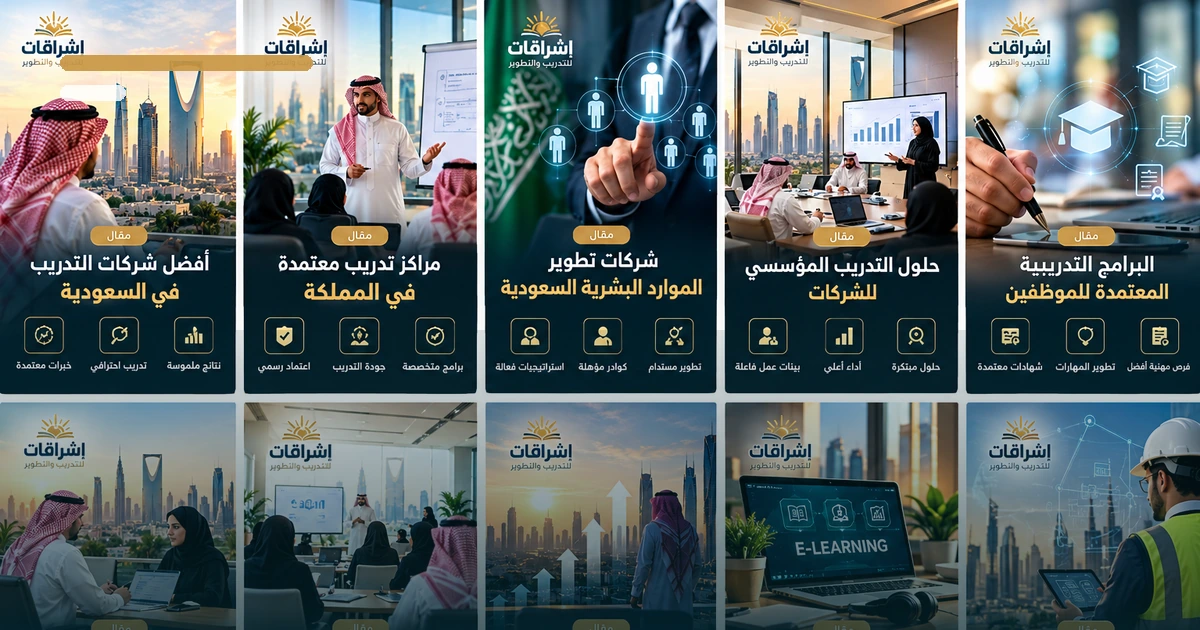 معايير تقييم شركات التدريب قبل التعاقد المؤسسي