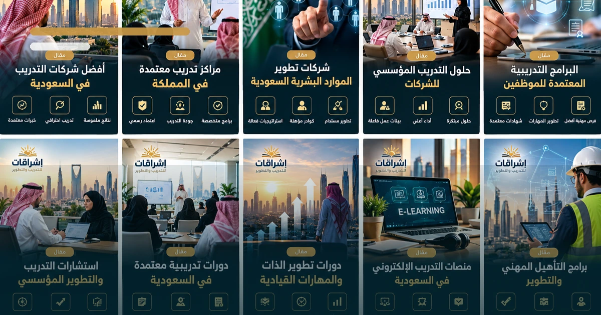 أفضل شركات التدريب في السعودية