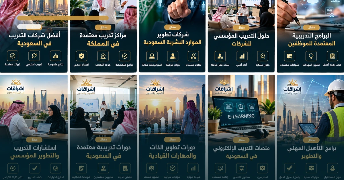 استشارات التدريب والتطوير المؤسسي